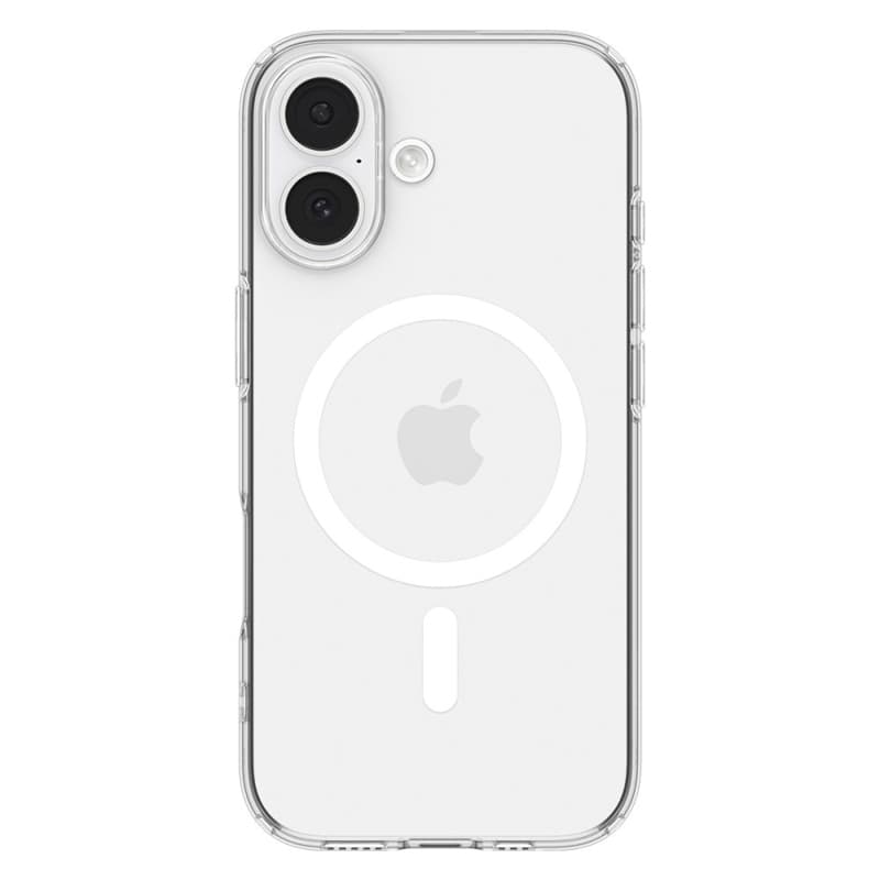 Spigen Liquid Crystal Mag MagSafe - Case for iPhone 17 (Clear/White) 2