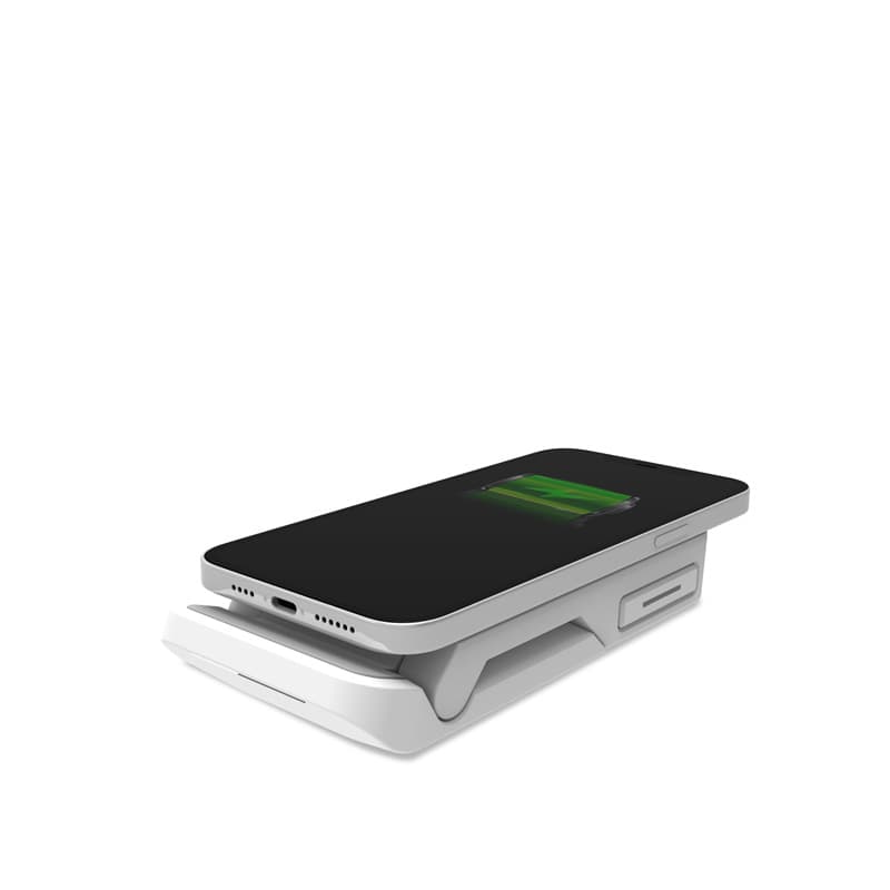 STM ChargeTree Go 3-in-1 Charging Station for Phone, AirPods, Apple Watch - White 3