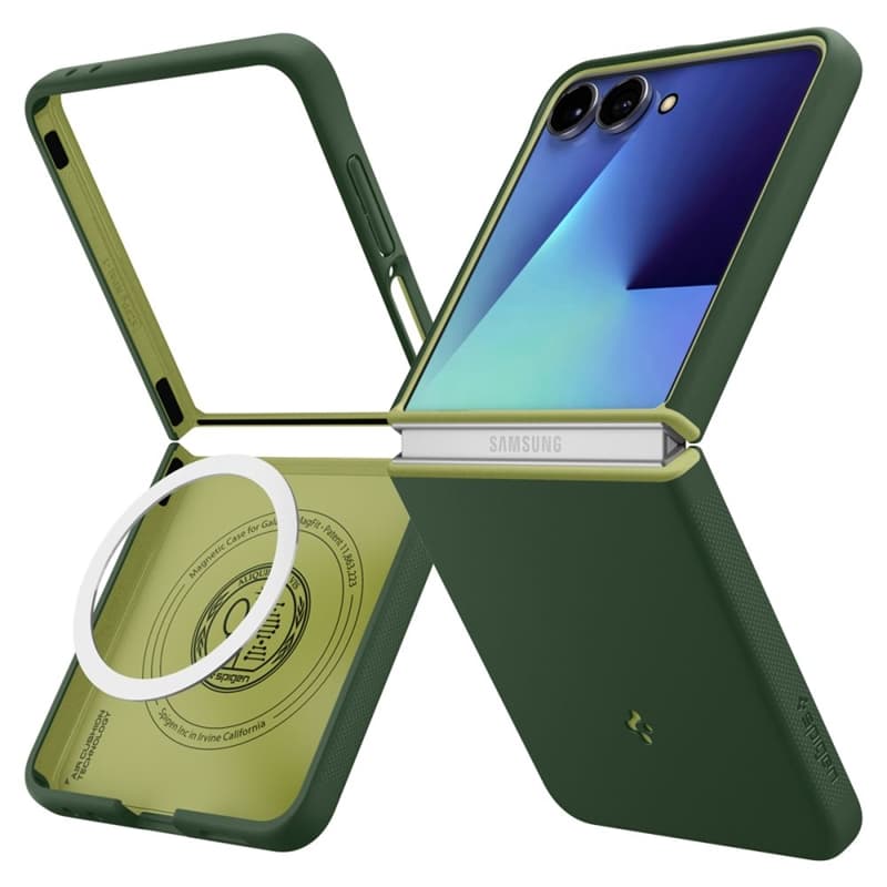 Spigen Nano Pop Mag MagSafe - Case for Samsung Galaxy Z Flip 7 (Avo Green) 1
