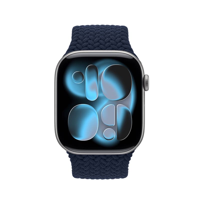 Crong Wave Band - Braided strap for Apple Watch 38/40/41/42 mm (navy blue) 2