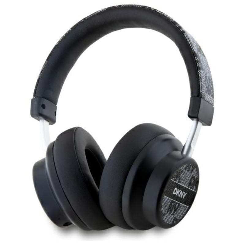 DKNY Checkered Pattern - Wireless Over-Ear Bluetooth Headphones V5.3 (Black) 1