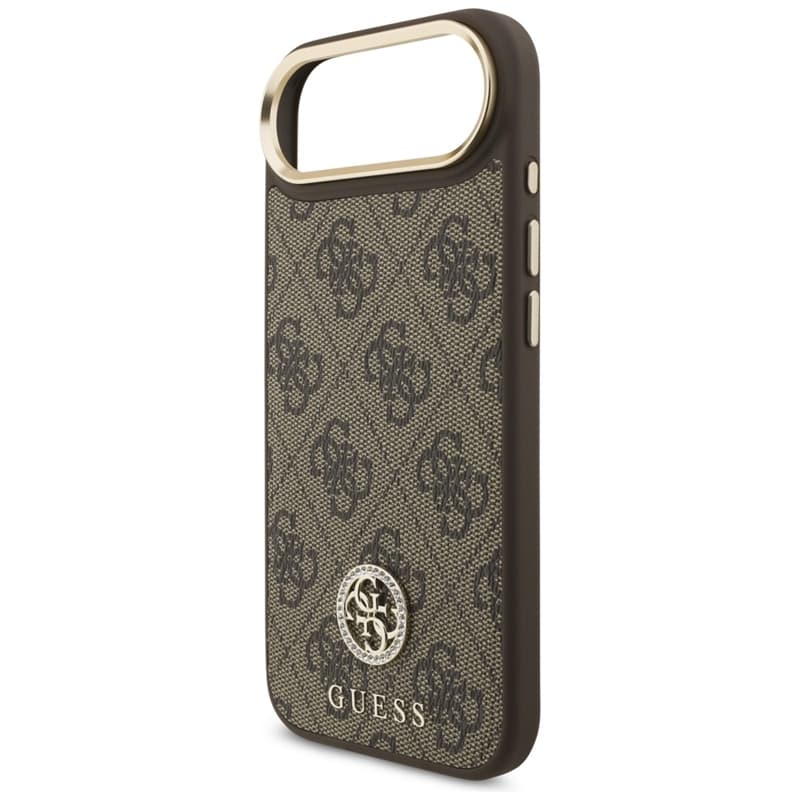 Guess 4G Strass Logo MagSafe - Case iPhone Air (Brown) 6