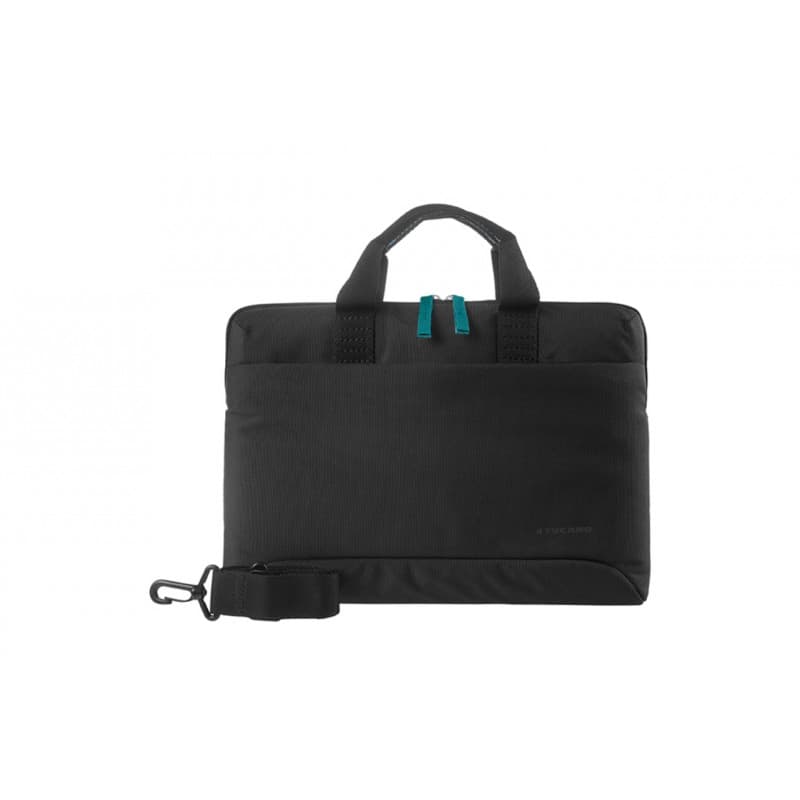 Tucano Smilza Super Slim Bag - Bag for Bag for MacBook Pro 14” / Air 15” / Pro 13" /Air / Notebook 14” / 13” (Black) 4
