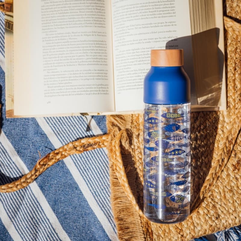 Quokka Ice - ecozen Water Bottle 840 ml (Sea Fish) 4
