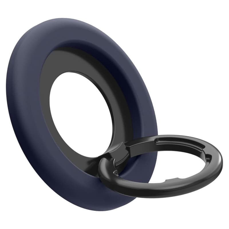 Spigen Nano Pop MagSafe Phone Ring - Finger holder with stand function (Bluberry Navy) 2