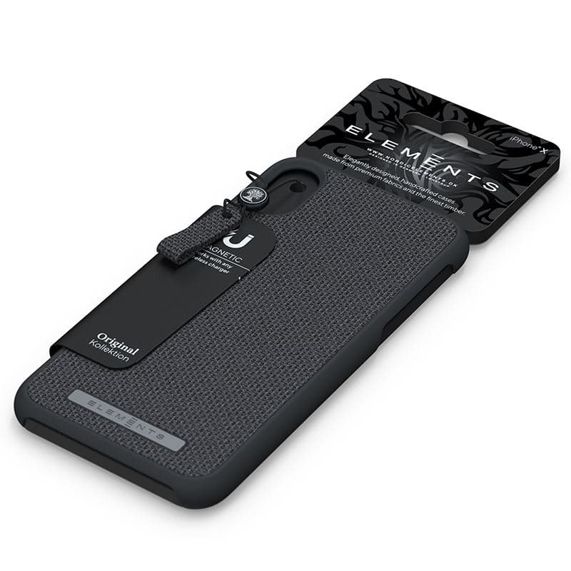 Nordic Elements Original Idun - Case for iPhone Xs Max (Dark Grey) 5