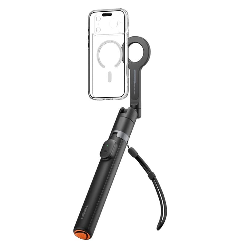 Spigen S582W MagSafe Bluetooth Selfie Stick Tripod - Smartphone Tripod / Selfie Stick Holder (Black) 2