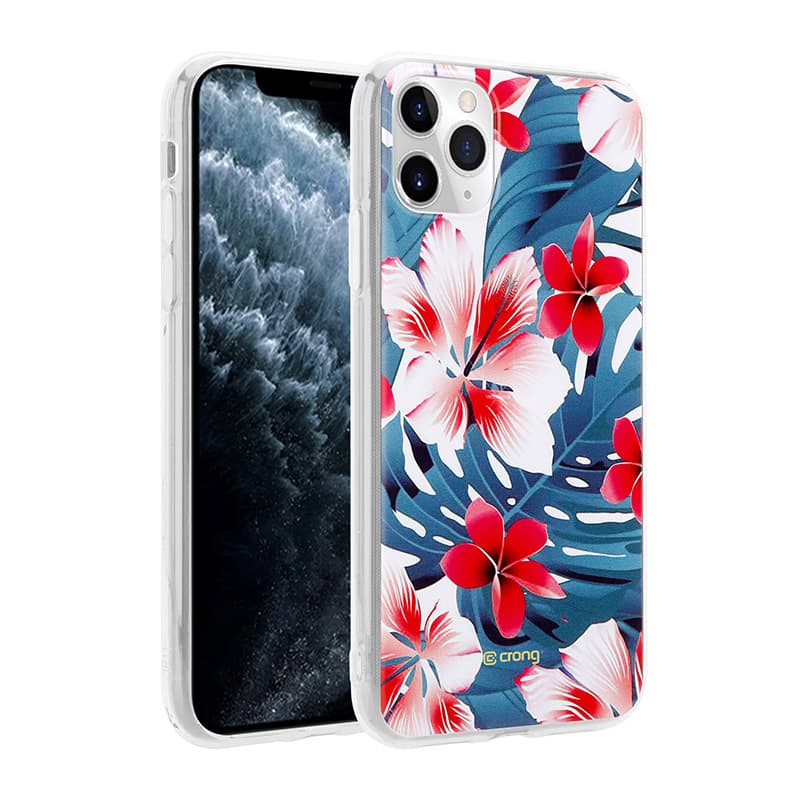 Crong Flower Case – iPhone 11 Pro Case (Pattern 03)
