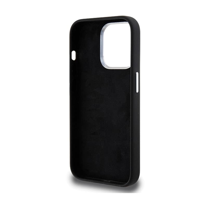BMW Signature Liquid Silicone MagSafe - Case for iPhone 15 Pro Max (Black) 7