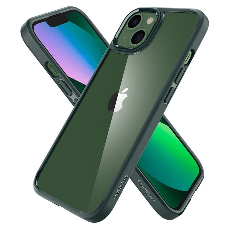 Spigen Ultra Hybrid - Case for iPhone 13 (Green) 7