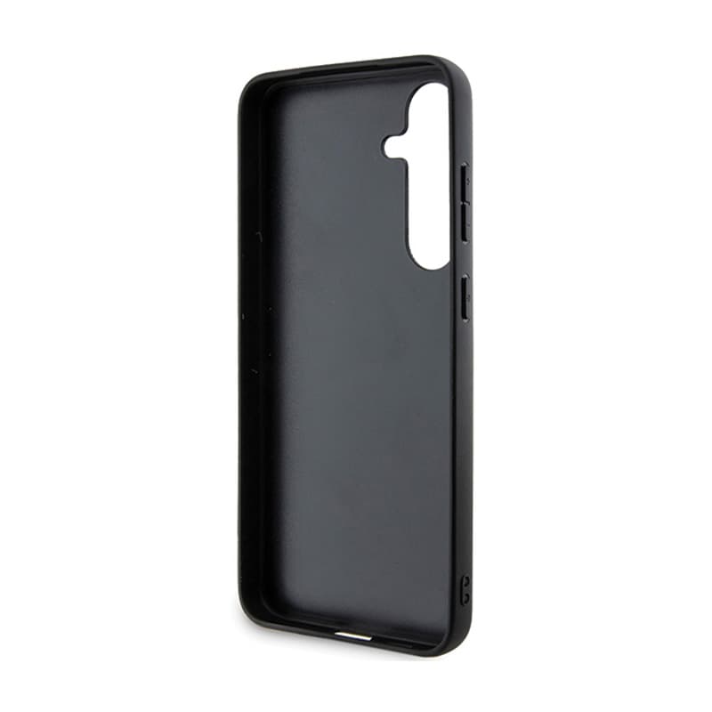 BMW Leather Carbon Blue Line - Case for Samsung Galaxy S24+ (black) 7