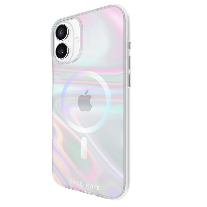 Case-Mate Soap Bubble MagSafe - Case for iPhone 16 Plus (Iridescent) 4
