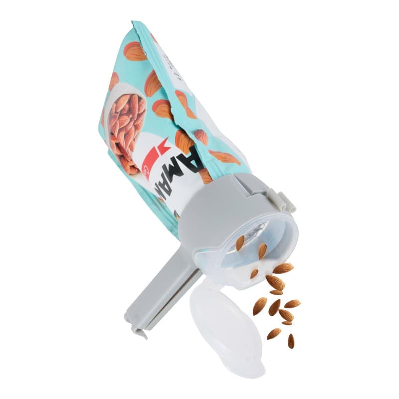 Alpina - 2-in-1 clip for closing packages with dispenser (2 pieces) 2