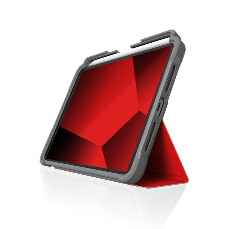 STM Dux Plus - Rugged Case for iPad mini 6 (2021) (Red) 4