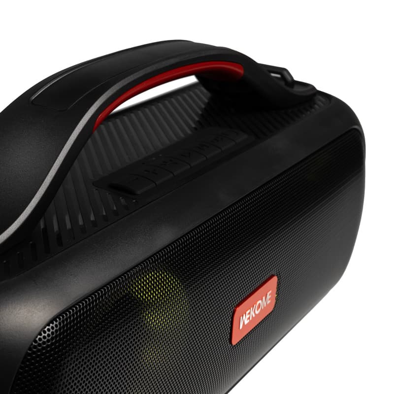 WEKOME D38 Yinla Series - V5.0 30W RGB LED Portable Wireless Bluetooth Speaker (Black) 6