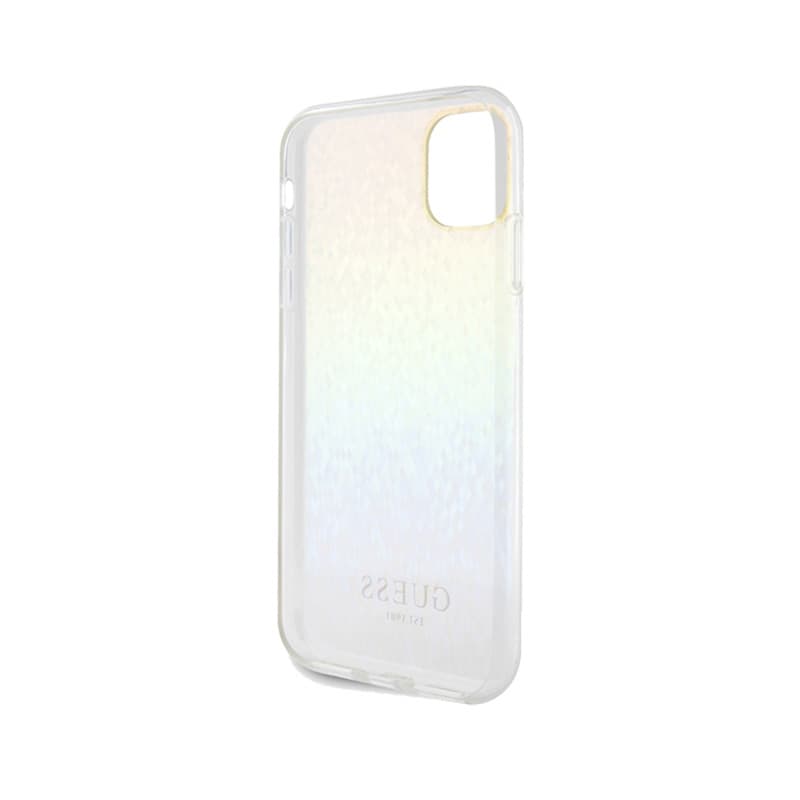 Guess IML Faceted Mirror Disco Iridescent - iPhone 11 Case (Iridescent) 6