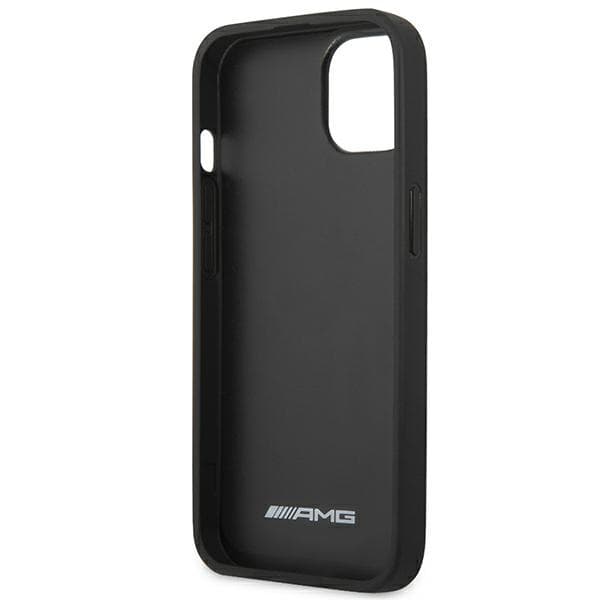 AMG Leather Hot Stamped - Case for iPhone 14 (Black) 7