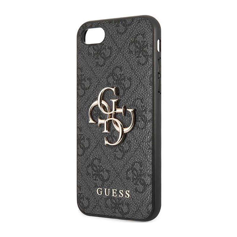 Guess 4G Big Metal Logo - Case for iPhone SE (2022/2020) / 8 / 7 (Grey) 6