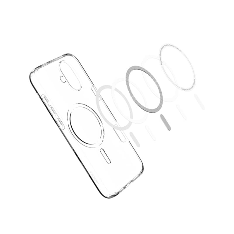 Spigen Liquid Crystal Mag MagSafe - Case for iPhone 16 Plus (Clear) 7