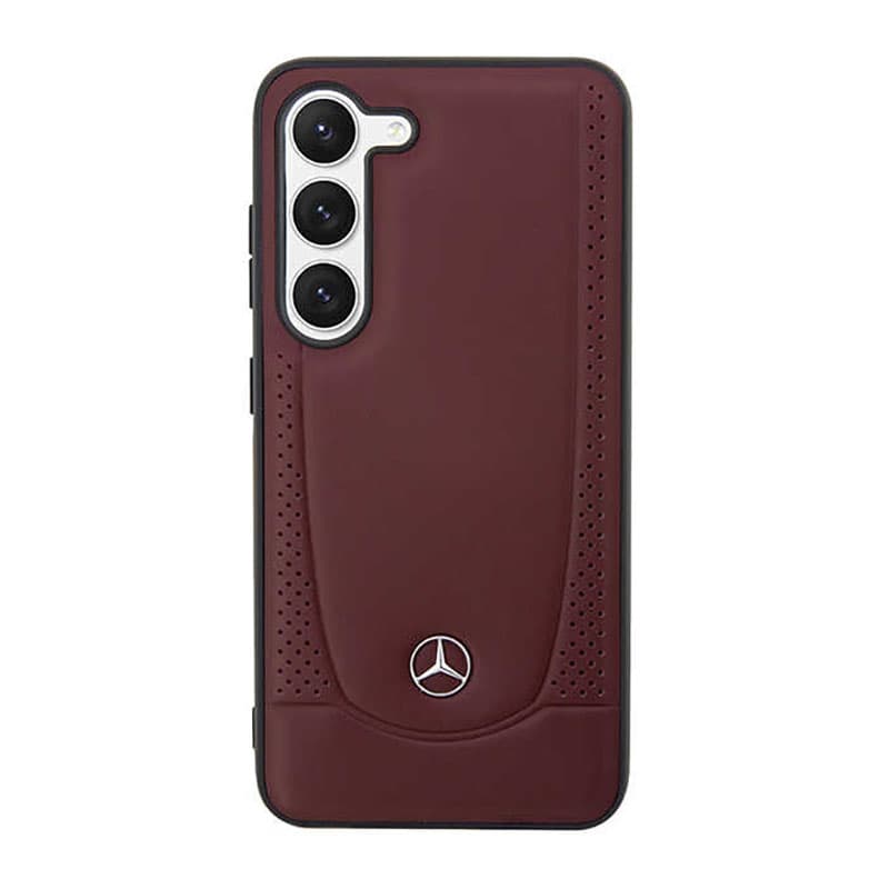 Mercedes Leather Urban Line - Case for Samsung Galaxy S23+ (Red) 3