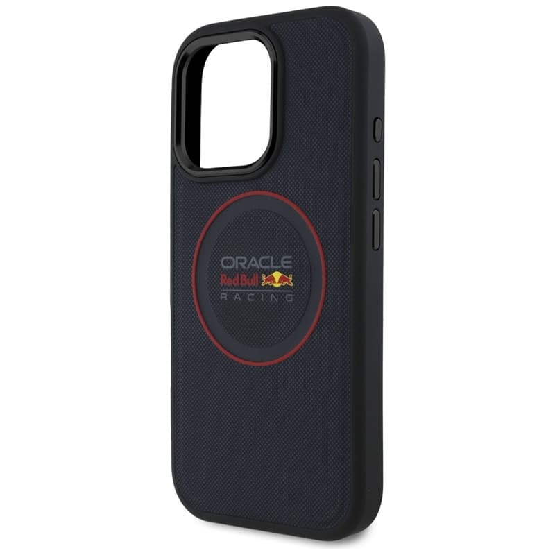 Red Bull Leather Red Ring MagSafe - iPhone 16 Pro Case (Navy Blue) 6