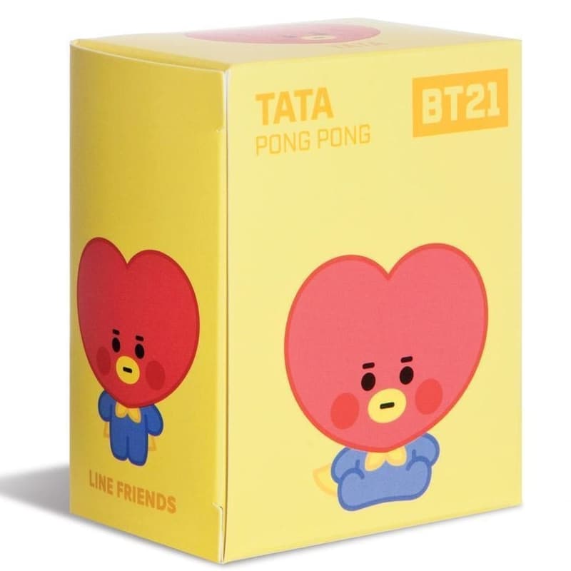 Line Friends BT21 - Mascot 8cm TATA Baby Pong Pong 6