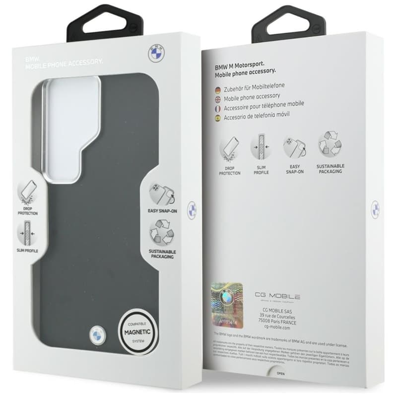 BMW Sign Metal Logo MagSafe - Samsung Galaxy S26 Ultra Case (Black) 8