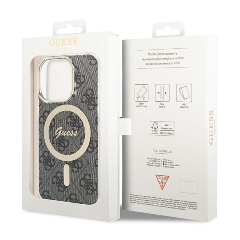 Guess 4G MagSafe - Case for iPhone 13 Pro (Black) 7