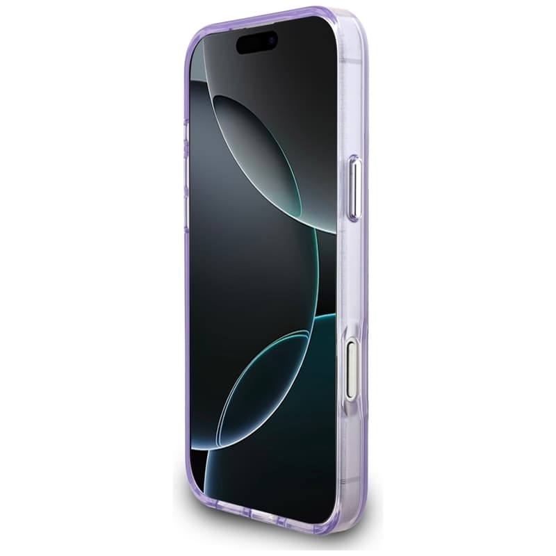 Karl Lagerfeld IML Aquarelle Karl & Choupette & Logo MagSafe - Case iPhone 17 Pro Max (Purple) 5