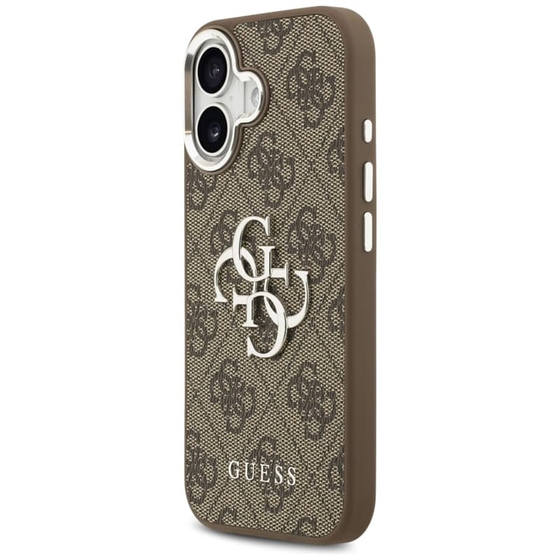 Guess 4G Big 4G Classic Logo - Case iPhone 17 (Brown / Silver) 2