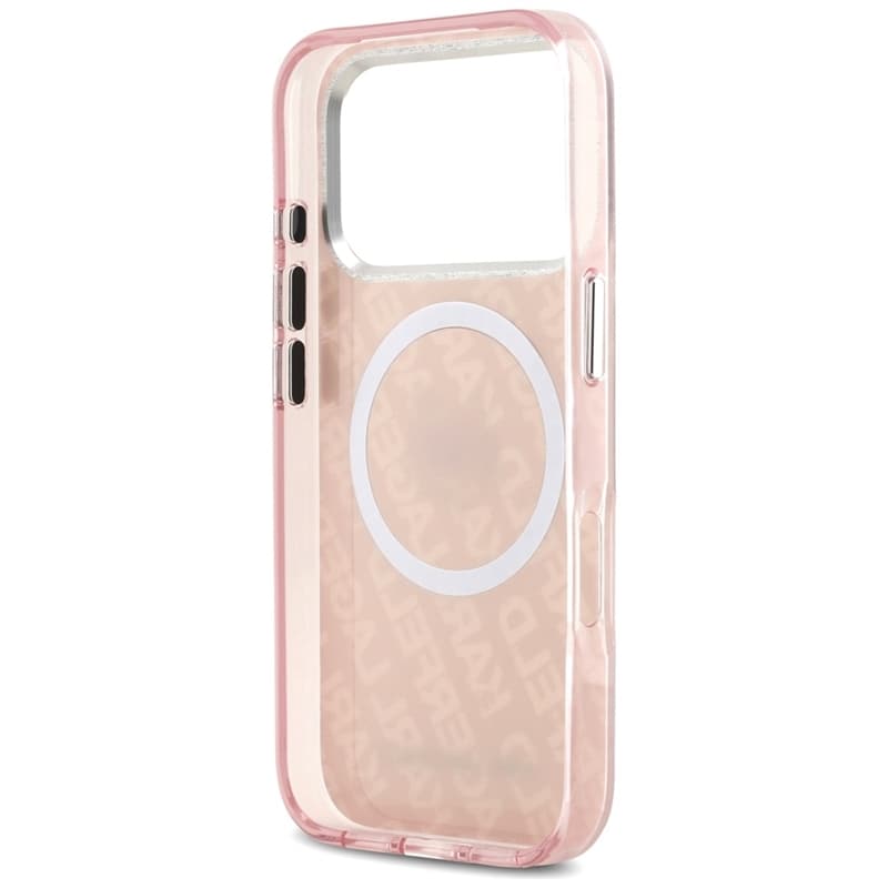 Karl Lagerfeld IML Choupette Head Logo MagSafe - Case for iPhone 17 Pro Max (pink) 7