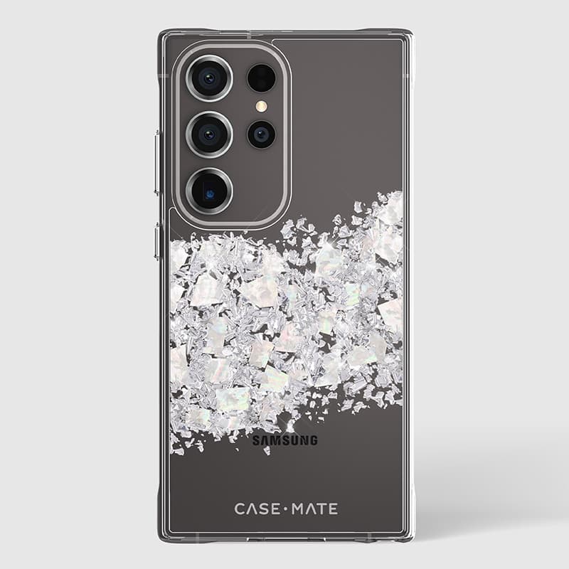 Case-Mate Karat - Samsung Galaxy S24 Ultra case decorated with mother of pearl (A Touch of Pearl) 7