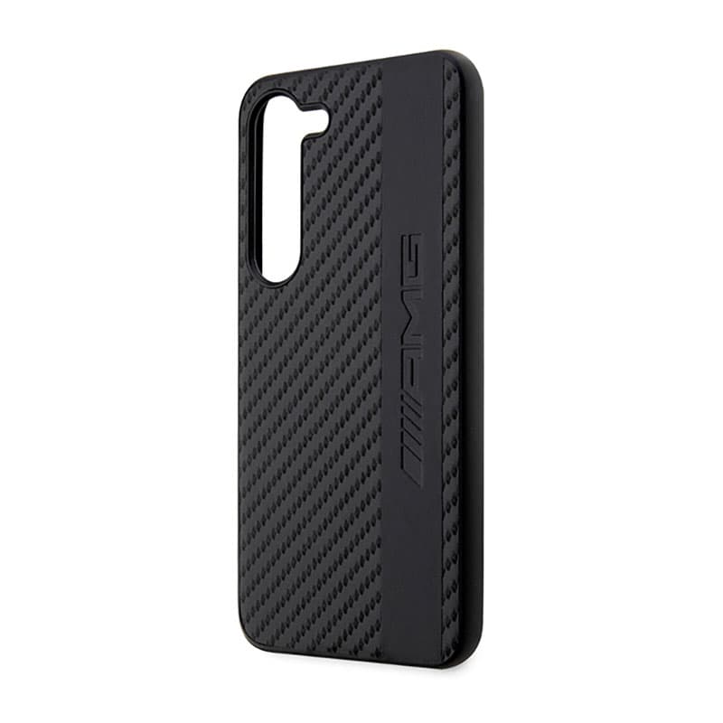 AMG Carbon Stripe & Embossed - Case for Samsung Galaxy S23 (Black) 6