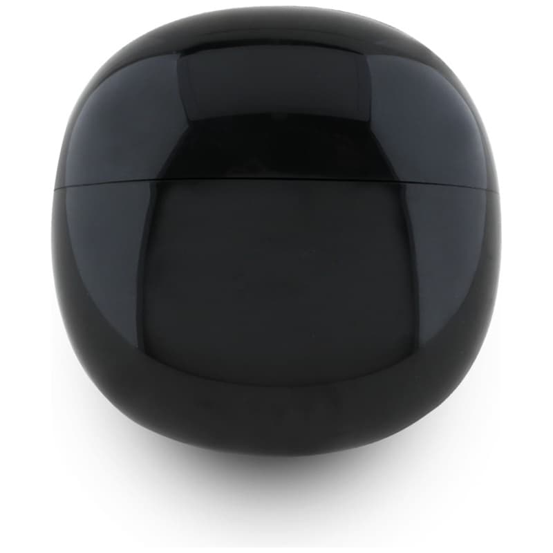 Guess Glossy Effect Egg Shape Printed Classic Logo - TWS Bluetooth Earphones + Charging Case (Black) 4