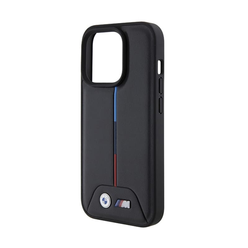BMW Quilted Tricolor - Case for iPhone 15 Pro Max (Black) 6