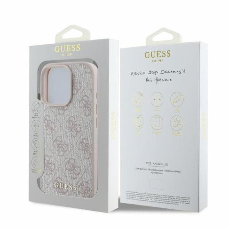 Guess 4G Classic - Case iPhone 16 Pro (pink) 4