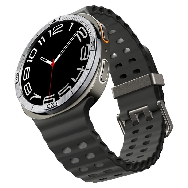 Spigen Bezel Tune Pilot - Case / Protective Ring for Samsung Galaxy Watch 8 44 mm (Silver) 7