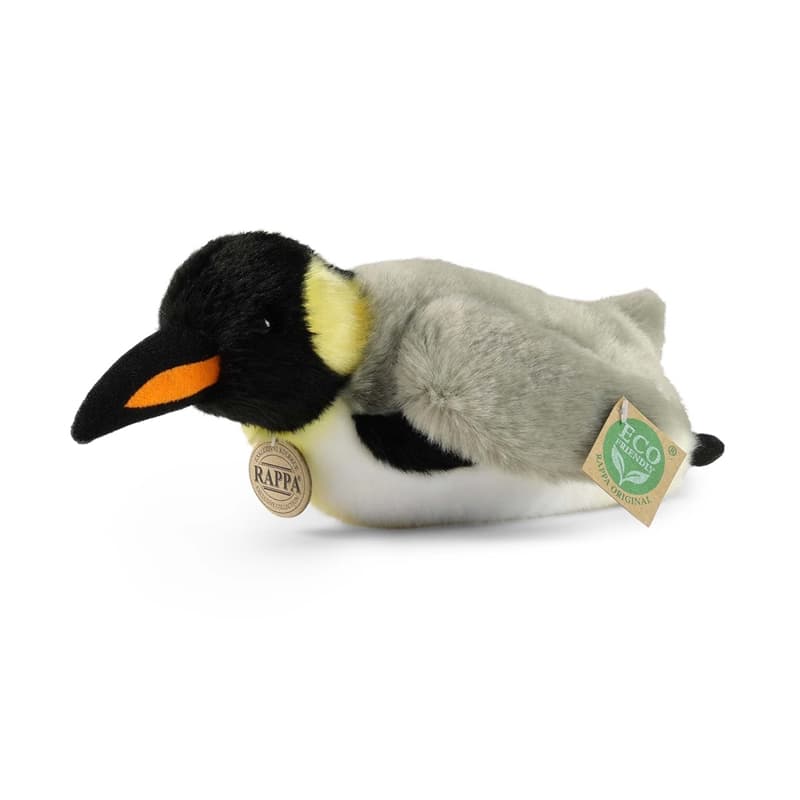 Rappa - Plush Realistic Toy Lying Penguin 28cm Eco-Friendly 1