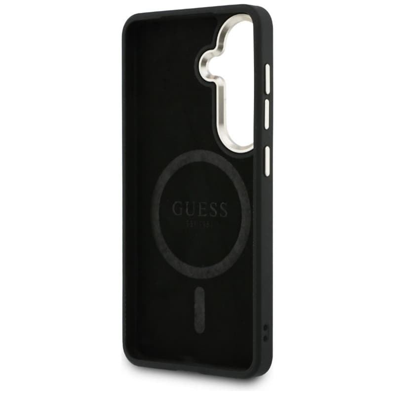 Guess 4G Embossed Ring MagSafe - Samsung Galaxy S26 Case (Blue) 7