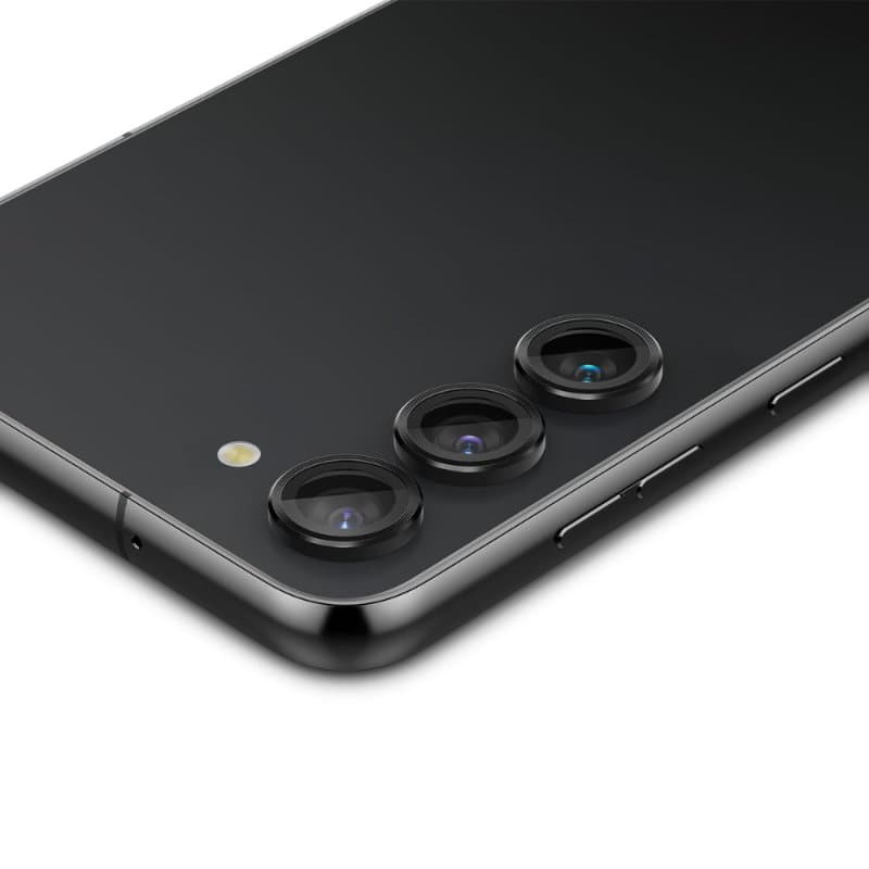 Spigen Optik Pro GLAS.TR EZ Fit Camera Protector 2-Pack - Lens protection glass 2 pcs. for Samsung Galaxy S23 / 23+ (Black) 4