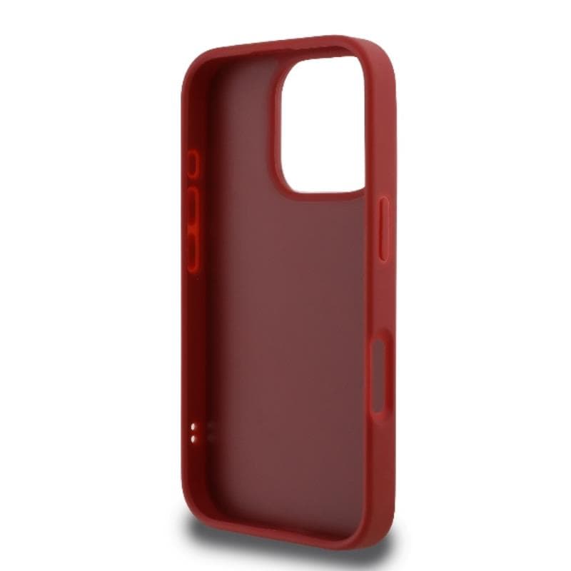 Karl Lagerfeld Quilted Signature - Case for iPhone 16 Pro Max (red) 7