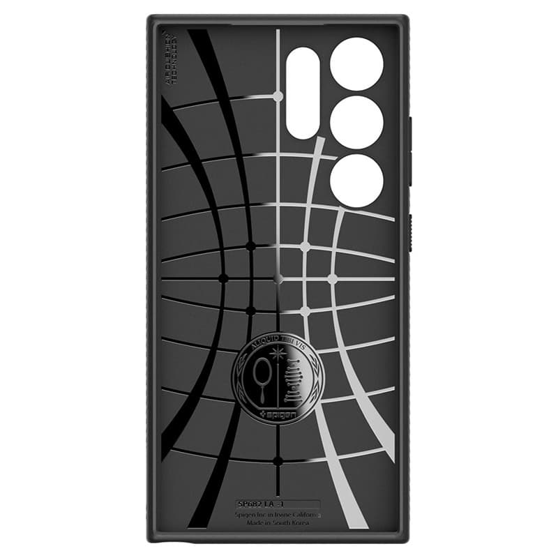 Spigen Liquid Air - Case for Samsung Galaxy S24 Ultra (Matte Black) 3