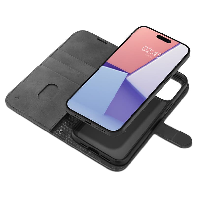 Spigen Wallet S Pro - Case for iPhone 15 Pro Max (Black) 6