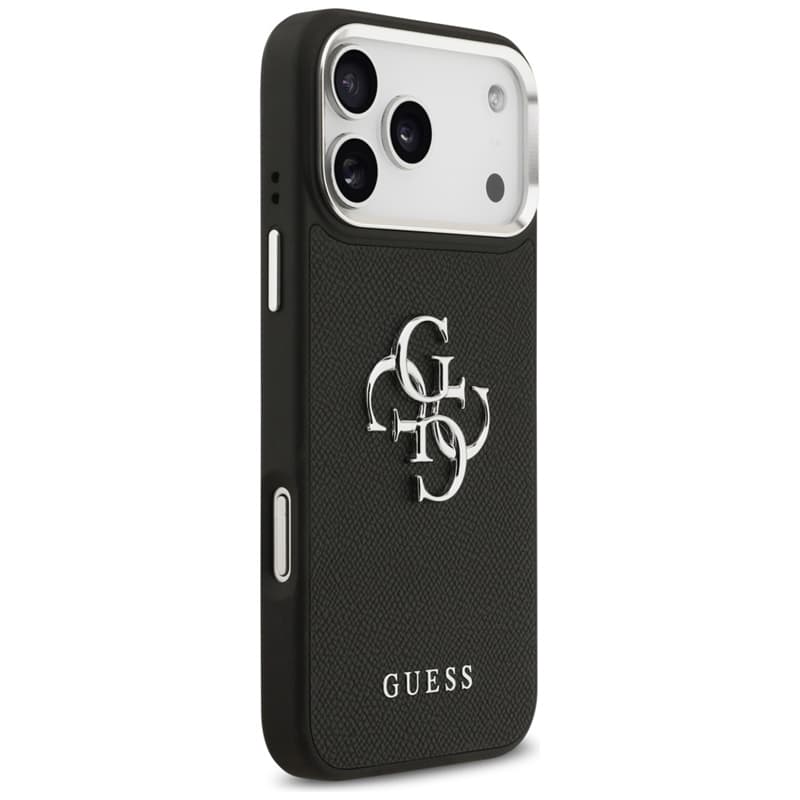 Guess Grained Big 4G Classic Logo - Case iPhone 17 Pro Max (black) 4