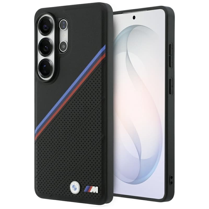 BMW Tricolor Metal Logo MagSafe - Samsung Galaxy S26 Ultra Case (Black) 1