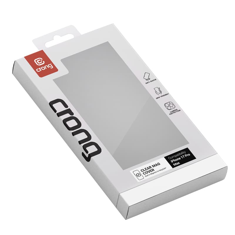 Crong Clear MAG Cover - MagSafe iPhone 17 Pro Max Case (Clear) 7