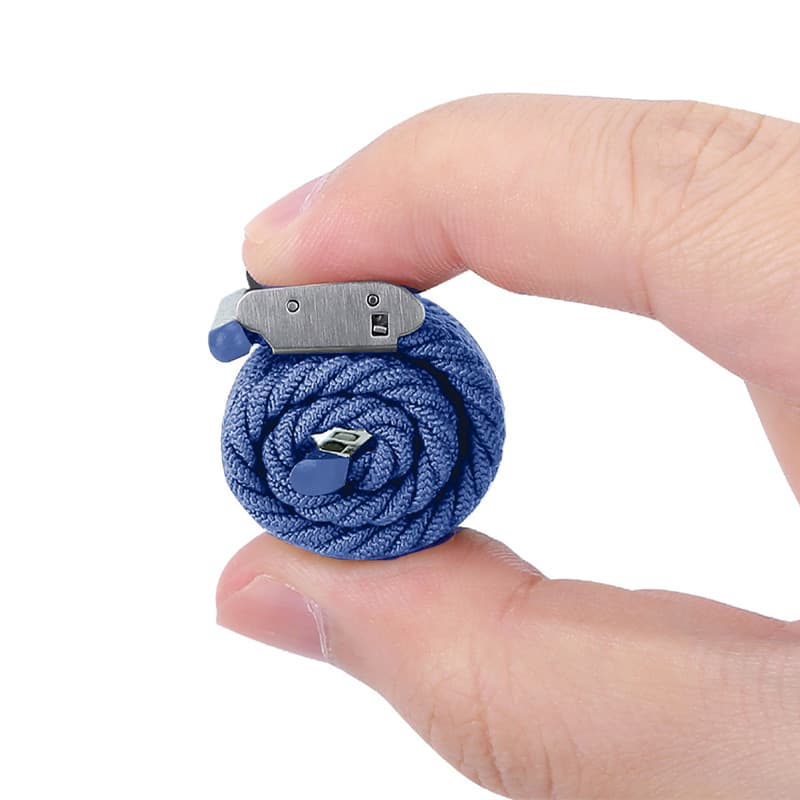 Crong Wave Band – Braided Apple Watch Strap 38/40/41/42mm (Blue) 6