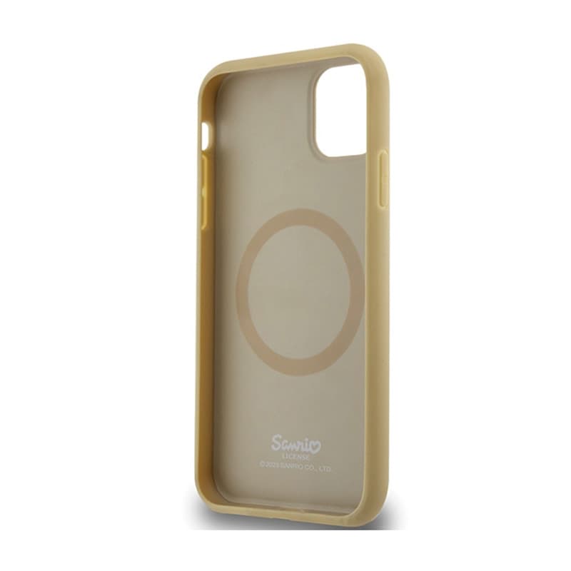 Hello Kitty Leather Kitty Head MagSafe - iPhone 11 Case (Gold) 7