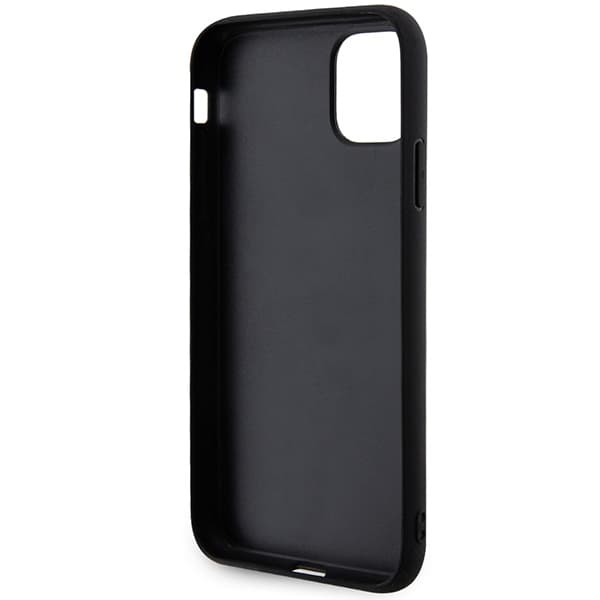 Karl Lagerfeld Monogram 3D Pattern - Case for iPhone 11 (Black) 7