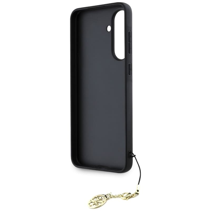 Guess 4G Charms Collection - Case for Samsung Galaxy A56 5G (black) 6